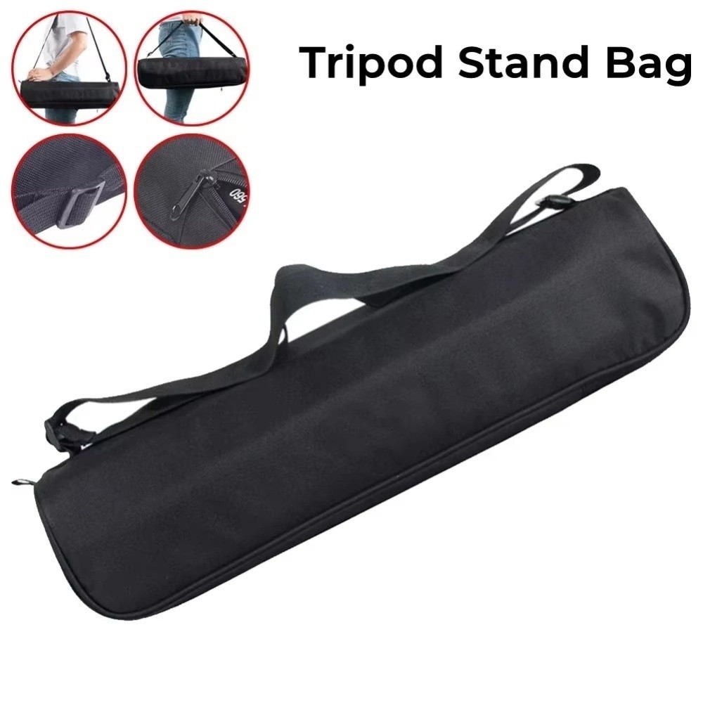 Túi xách tay ESSENCEH, có dây đeo Chân máy màu đen, (40-84cm) Túi đựng chân máy di động bằng vải Chân máy đứng