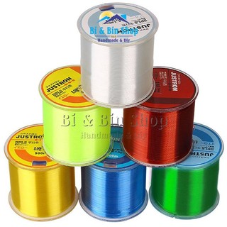 Cuộn 500m Cước Nhật Trong Suốt Không Co Giãn Làm Trang Sức Handmade, Đồ Thủ Công, Câu Cá
