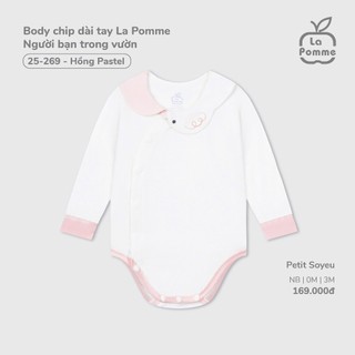 La pomme SS2025 BST La Pomme Người bạn trong vườn - Hồng cho bé T6.0