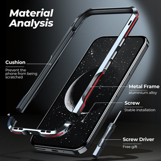 [JLK] Ốp Lưng Nhôm Cho Google Pixel 9 8 Pro XL Case 9 Pro XL Cover 9Pro Khung Kim Loại Chống Sốc Vỏ Điện Thoại