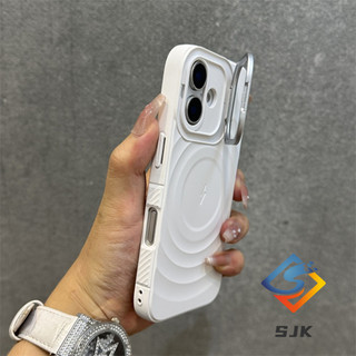 Ốp lật ống kính ẩn Vỏ silicon từ tính cho iPhone 16 Pro Max 15 14 13 Pro Max 14 Plus 15 Plus 16 Plus có chức năng đứng