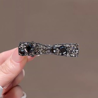 MAUROPOLI [Sẵn Sàng] Kẹp Tóc Cung Pha Lê Cao Cấp Kẹp Bên Nổ Kẹp Mỏ Vịt Kẹp Tóc Hợp Kim Tinh Tế