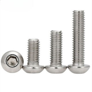 ((LXY) 10.9 Ốc vít Mạ niken, Bulong lục giác đầu dù，Dùng Lục M6 / M8 / M10 / M12 * L: 8-100mm (RM-VN-1)