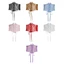 Thắt lưng Corset ren BORAGETE, Thắt lưng thêu hoa lụa rộng co giãn, Thắt lưng cơ thể giảm béo co giãn DIY trang trí thời trang cho váy Quần áo hàng đầu
