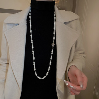 dây chuyền dài cá tính nhiều lớp thời trang vòng cổ nữ ngọc trai dài choker cổ