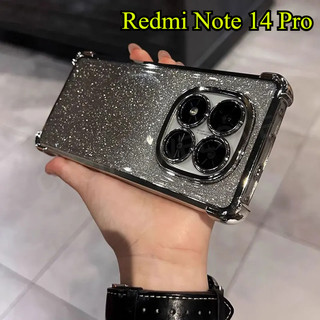 Ốp Điện Thoại Cho Redmi Note 14 Pro + Note14 Note14Pro 4G 5G 2025 Vỏ Lấp Lánh Gradient Mềm TPU Silicone Bling Ốp Lưng Chống Sốc