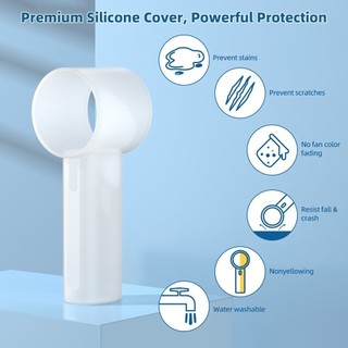 Vỏ bảo vệ quạt mini Goojodoq Quạt cầm tay di động Quạt tốc độ cao Vỏ bảo vệ bằng silicon
