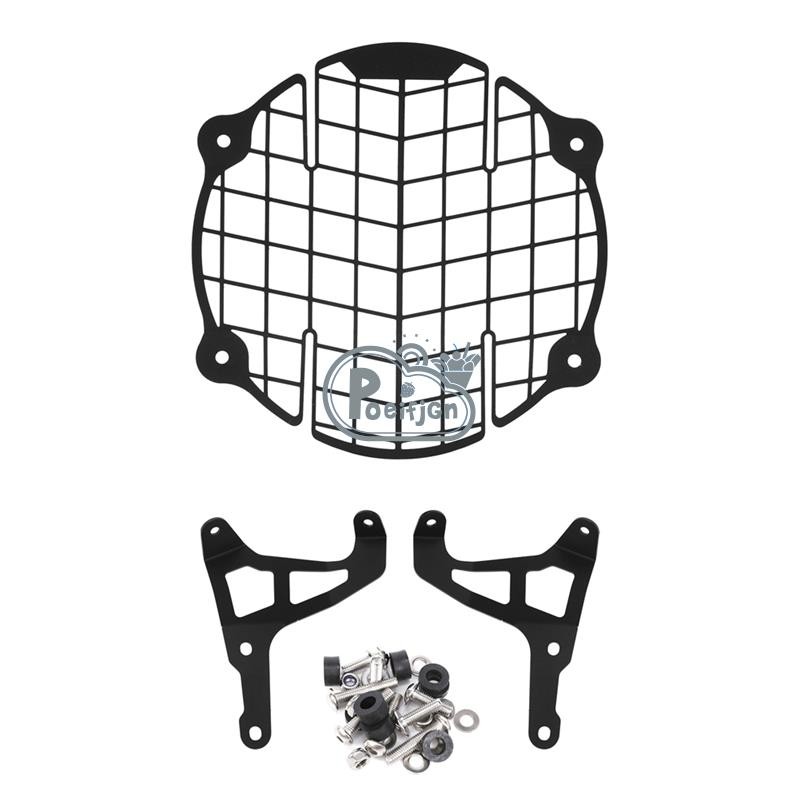 Xe Máy Đèn Pha Bảo Vệ Lưới Tản Nhiệt Bao Bảo Vệ Cho Royal Enfield Interceptor 650 Lục Địa INT650 GT650