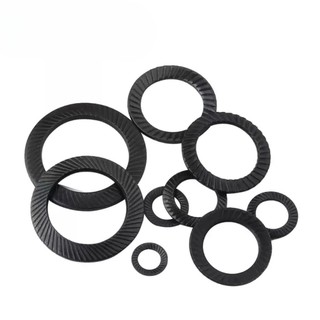 (((LXY) ông đền răng chống tháo,Long đền chống xoay,  Long đen cho bulong vòng đệm khóa răng bằng Thép đen M3-M42 (RM-VN-1)