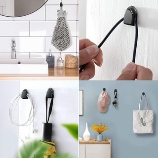 Giá đỡ lưu trữ mới Chìa khóa tai nghe Bảng điều khiển tự dính Móc treo tường Phụ kiện ô tô