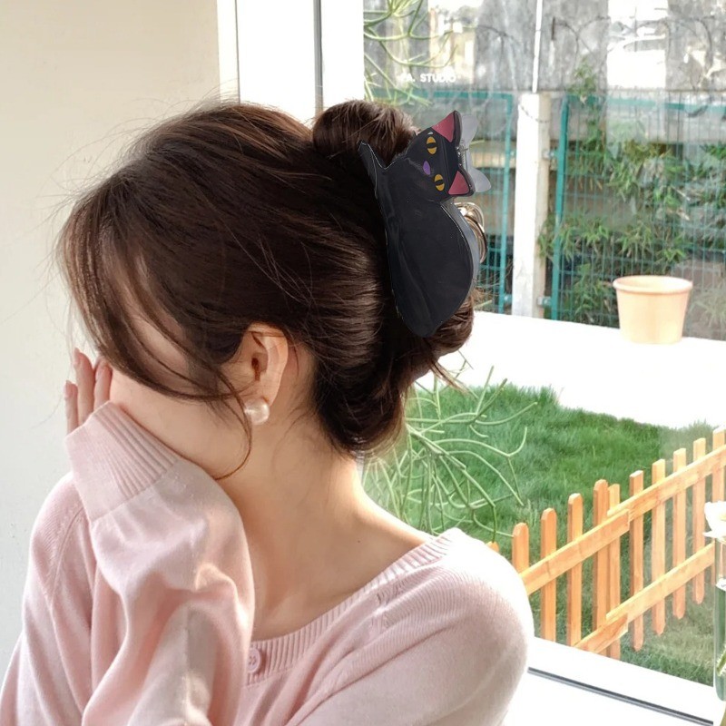 1 / 2 / 4 Kẹp Tóc Mèo Con Acrylic Thời Trang Kẹp Tóc Phụ Kiện - Hàn Quốc Hoạt Hình Tinh Tế Mèo Trang Điểm Phụ Kiện Tóc