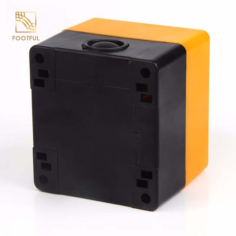 Nút nhấn công tắc dừng khẩn cấp có hộp Phụ kiện AC660V 10A 2.8x2.5x3inch