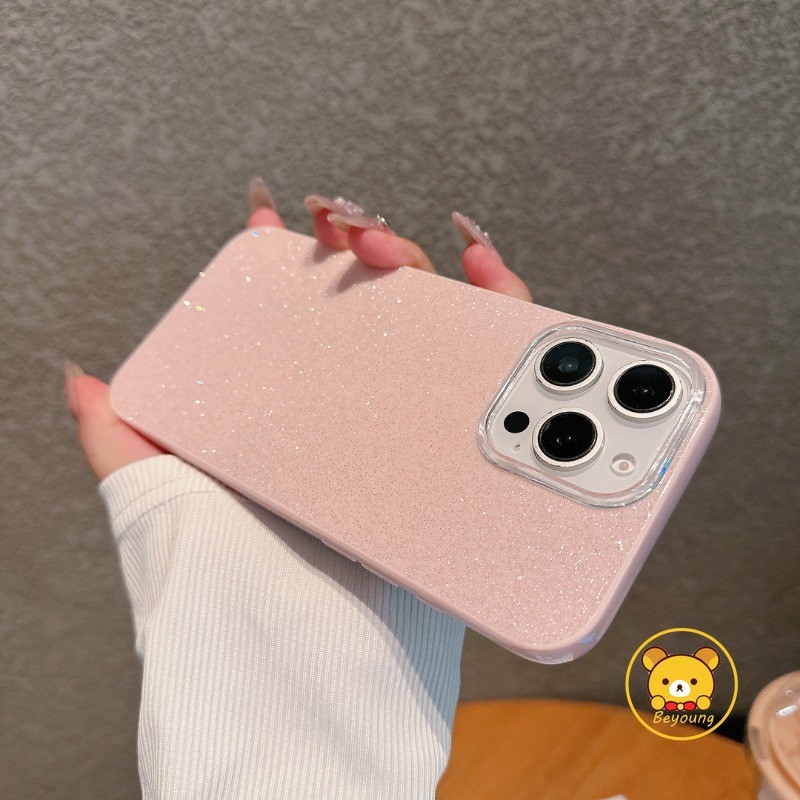 Ốp Điện Thoại Lấp Lánh Cho OPPO A5 Pro A5X A3 A3X Reno 13F 13 Pro A80 A60 A40 A40M A17 A17K A57 A77 2022 A77S A57S A57E Vỏ Màu Kẹo Sang Trọng Dễ Thương Chống Sốc Cứng IMD Ốp Lưng