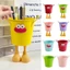 Bút Chì AFTEROF, Hộp Đựng Bút Chì DIY Miệng Lớn, Hoạt Hình Tròn Dễ Thương Dung Tích Lớn Để Bàn Xô Lưu Trữ Học Sinh Văn Phòng Phẩm