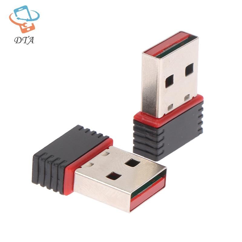 [DTA] Bộ chuyển đổi Wifi USB Ăng-ten 802.11n 150Mbps Bộ thu không dây USB Dongle Card mạng Wi-Fi gắn ngoài cho máy tính để bàn Máy tính xách tay VN