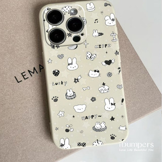 ibumpers Ốp Điện Thoại iPhone Họa Tiết Doodle Hoạt Hình Hợp Thời Trang Cho IPhone 16 15 14 12 13 11 Pro Max IP 7 8 Plus X XS XR Ốp Lưng Silicon Mềm Chống Sốc