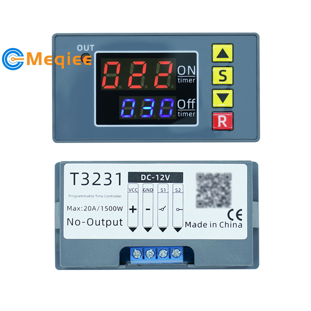 T3231 DC12V / DC24V / AC110-220V Chu kỳ kỹ thuật số Thời gian trễ Rơle ...