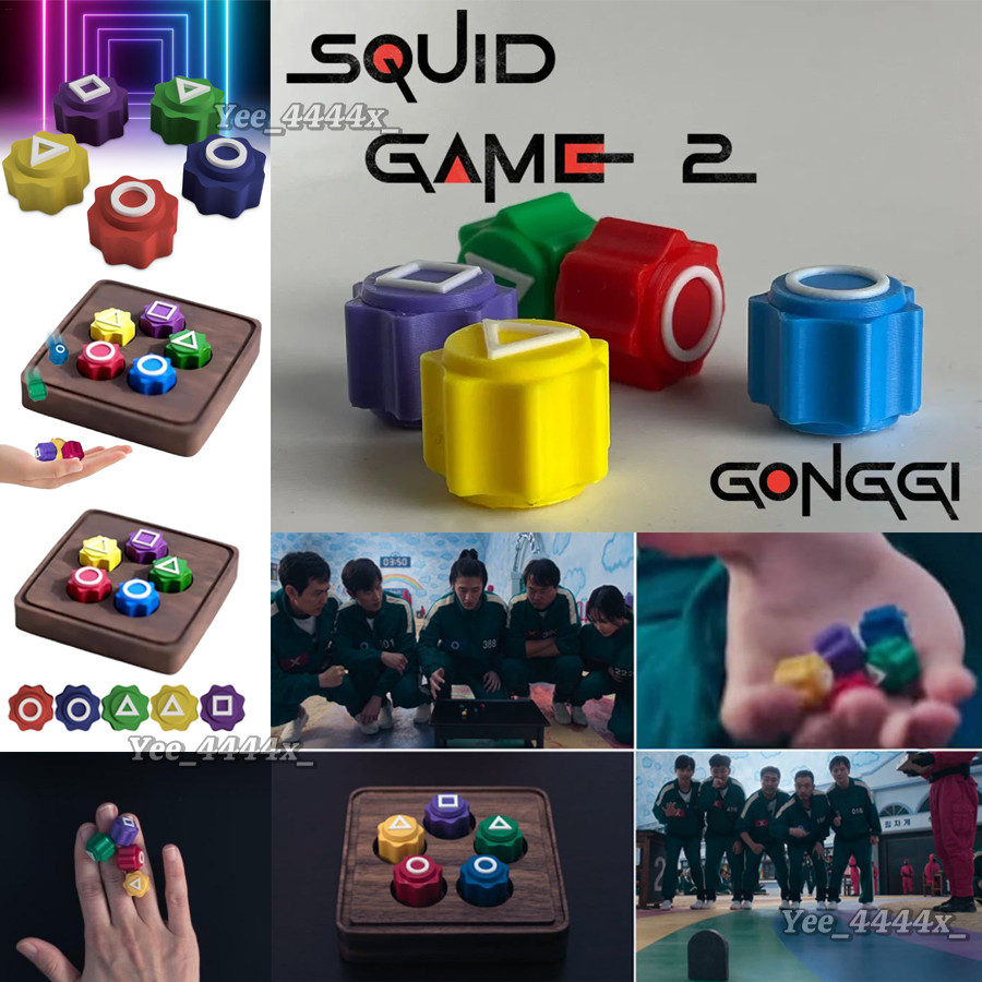 Gonggi Trò chơi Hàn Quốc Trò chơi bắt đá in 3D phổ biến với cơ sở trò chơi tương tác cho bữa tiệc gia đình sonlekvn