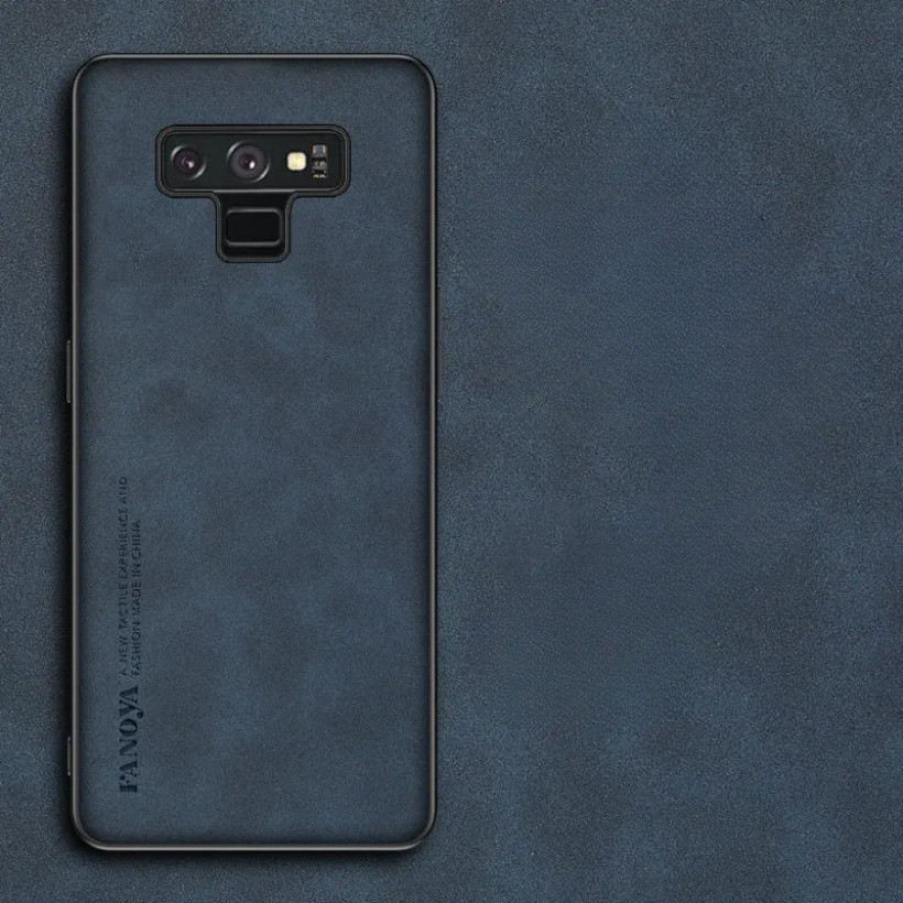 Dành Cho Samsung Galaxy Note9 N960F Ốp điện thoại Da PU Chống Sốc Da Cứng Ốp điện thoại Mờ Ốp điện thoại Silicon Cho Samsung Note 9