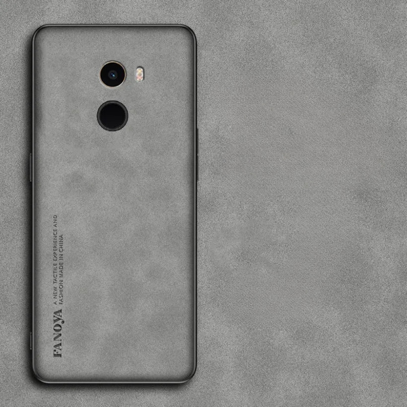 Dành Cho Xiaomi Mix 2 Mix2 Ốp Lưng Da PU Chống Sốc Da Cứng Ốp lưng Mờ Ốp Lưng Silicon Cho Xiaomi Mi Mix 2 Mix2