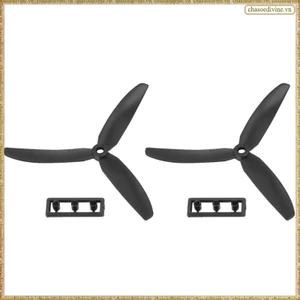1 cặp 5030 Cánh quạt truyền động trực tiếp 3 cánh CW / CCW cho máy bay RC (Đen)