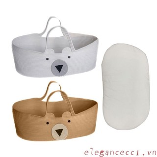 Baby Changing Basket Moses Basket for Babies Portable Baby Sleeping-Basket 28in