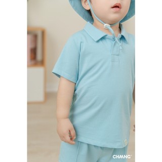 Chaang SS2025 Bộ Polo Bloom cho bé