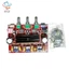 TPA3116D2 Channel 2.1 Mô-đun bảng khuếch đại công suất loa siêu trầm kỹ thuật số XH-M139 12V - 24V 2 * 50W + 100W Bảng khuếch đại HiFi VN