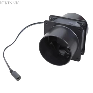 KIKIN 8cm Quạt Xả Yên Tĩnh Ống Hút Không Khí Tăng Áp Quạt Thông Gió Quạt Hút