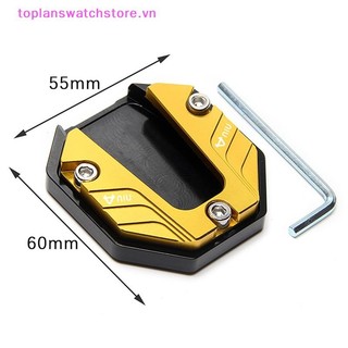 Toplanswatchstore Xe tay ga Xe máy Chân đế mở rộng Chân đế bên chân Đế mở rộng Tấm hỗ trợ Đế phóng to chống trượt Xe điện Bên hông Bệ để VN
