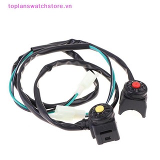 Toplanswatchstore Đa Năng ATV Xe Máy Thể Thao Kép Bụi Bẩn Quad Bắt Đầu Sừng Giết Tắt Nút Dừng Phụ Kiện Xe Máy VN
