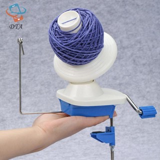 [DTA] Máy cuộn sợi hoạt động bằng tay Sợi len Hướng dẫn sử dụng Máy cuộn cầm tay Dây di động cho phụ kiện làm may DIY VN