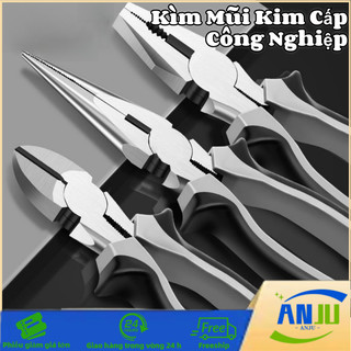 Kìm cắt sắt siêu khỏe cắt đứt mọi loại thép,Kìm cắt thép cao cấp, Kềm điện đa năng bấm 6inch, 8inch