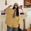 NOMADNEST Áo sơ mi nam ngắn tay xu hướng cổ điển Mỹ bánh quế phong cách đường phố hip-hop phong cách đại học áo sơ mi đa năng