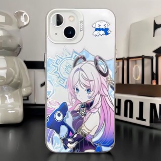 Genshin Impact Furina Citlali Ốp Lưng Cho IPhone 16 15 14 13 12 11 Pro XS Max Plus X XR 7 8 Plus Vỏ Điện Thoại Laser IMD Thời Trang Chống Sốc Nóng Phổ Biến Sang Trọng Vỏ Ốp Lưng