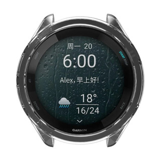 Dành Cho Garmin Forerunner 165 / 265 / 965 Ốp Lưng TPU Trong Suốt Mềm Cho Garmin Venu 3 3s