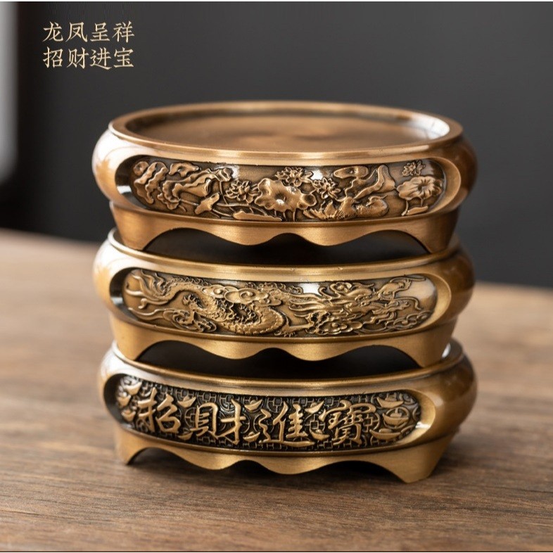 Lư Hương Xông Trầm Bằng Đồng Đúc Khắc Họa Tiết đẹp Mắt