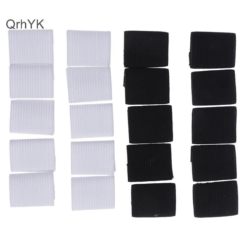Nhà Máy Thời Trang 10 Chiếc Ngón Tay Thể Thao Bóng Rổ Hỗ Trợ Bọc Co Giãn Bảo Vệ Nẹp Bảo Vệ Qrhyk