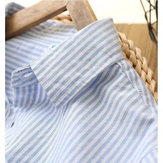 Bé Trai Áo Sơ Mi Dài Tay Bé Cotton Top Trẻ Em Ve Áo Trẻ Em Mặc Chữ Áo Sơ Mi