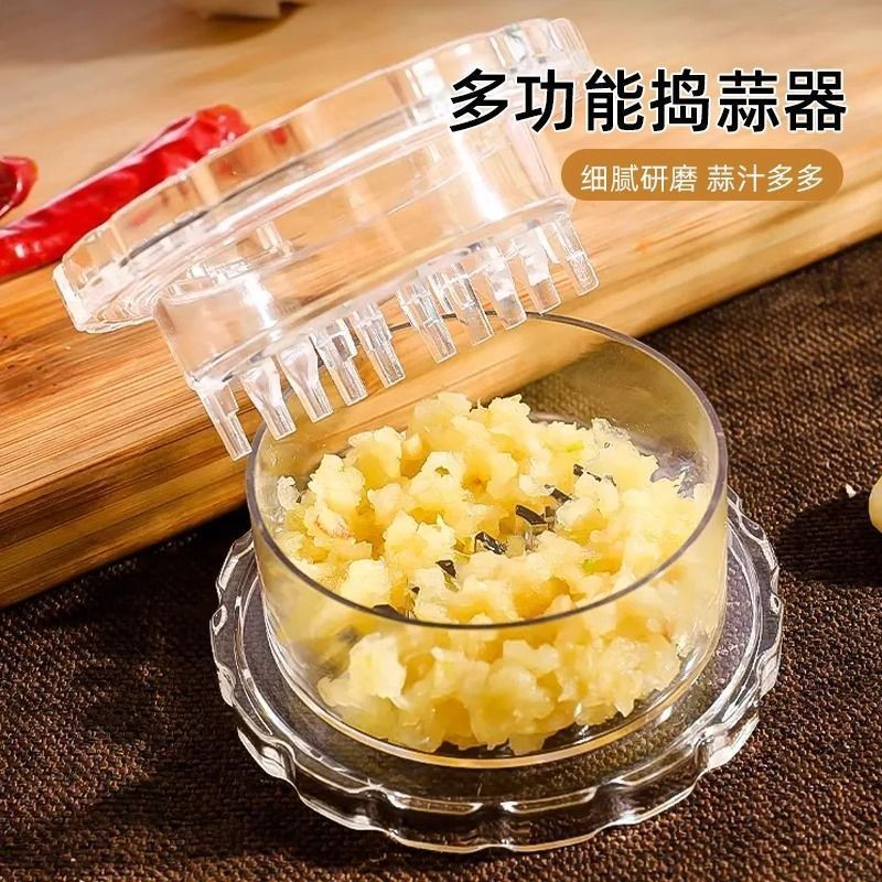 Mới Nhựa Tỏi Xoắn Hộp Tỏi Báo Chí Tỏi Máy Nghiền Tỏi Máy Nghiền Tỏi Hướng Dẫn Sử Dụng Máy Nghiền Tỏi Tỏi Hộp Xoắn Tỏi Khuấy Tỏi Khay Nước Nhà Bếp NOC4