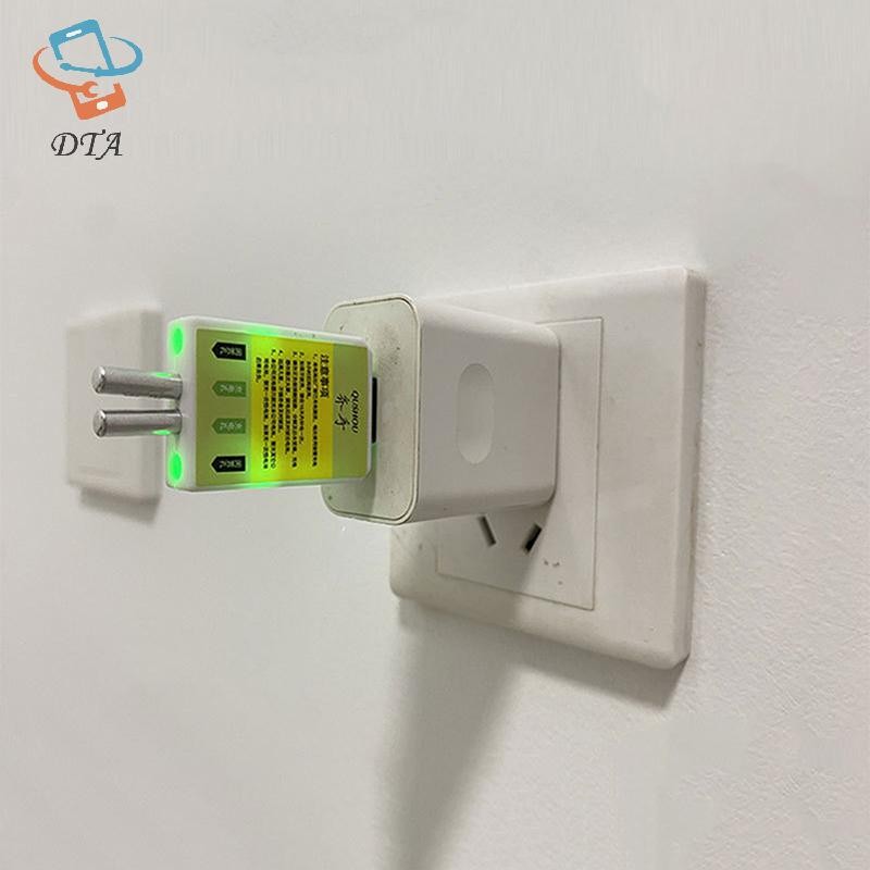 [DTA] Bộ sạc pin CR425 Phao câu cá điện có thể sạc lại Pin CR425 Bộ sạc USB Bộ sạc 2 lỗ cho phao câu cá LED VN