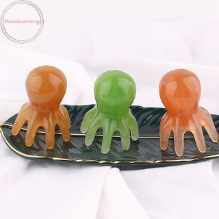 Hodou Nhựa Bạch Tuộc Lược Mát Xa Kinh Tuyến Cạo Da Đầu Massage Châm Cứu Spa Body Home Health Tool VN