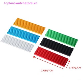Toplanswatchstore Tấm tản nhiệt nhôm cho N80 NVMe M.2 NGFF 2280 PCIe SSD kèm đệm nhiệt, hỗ trợ HDD