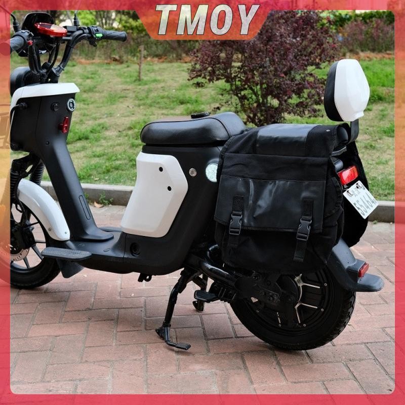 TMOY Túi Xe Máy Dung Tích Lớn Đi Xe Máy Vải Du Lịch Chống Thấm Nước Panniers Hộp Dụng Cụ Bên Túi Túi Dành Cho Xe Máy TMOY
