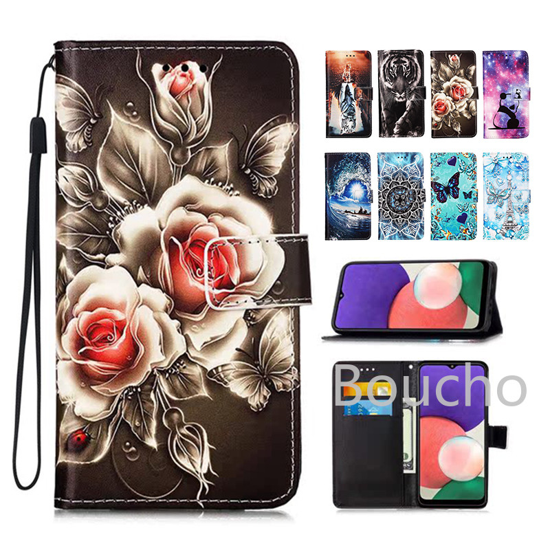Dành Cho Motorola Moto G Play Power Stylus 2023 2024 2025 5G Ốp Lưng Da PU Lật Vỏ Chống Sốc