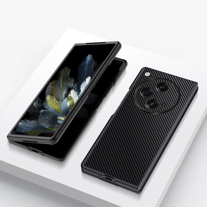 Ốp Da Cho OPPO Find N3 / N3 Flip / N2 / N2 Flip Chống Sốc Sang Trọng Matte PU Cover Business Case