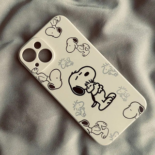 Line Snoopy Phim Hoạt Hình Cặp Đôi Dễ Thương Phong Cách Note20 Vỏ Dành Cho Samsung A23 A24 A25 a55 s22 s22plus ultra Case Girly S23 S23Plus s23fe s24 s24plus s24ultra s21FE Vỏ