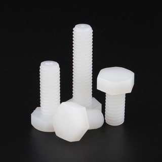 ((LXY) Bulong lục giác ngoài Nylon , Ốc lục giác nhựa M3 / M4 / M5 / M6 / M8 / M10 / M12 * L: 4-200mm (RM-VN-1)