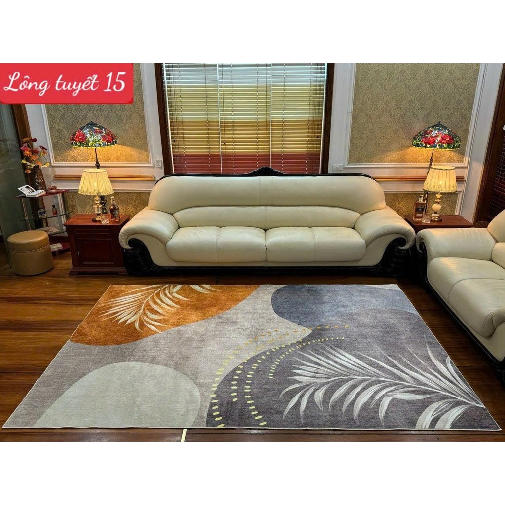 Thảm Trải Sàn Nhà Phòng Khách Lông Tuyết Panama Cao Cấp Khập Khẩu An Như Bedding