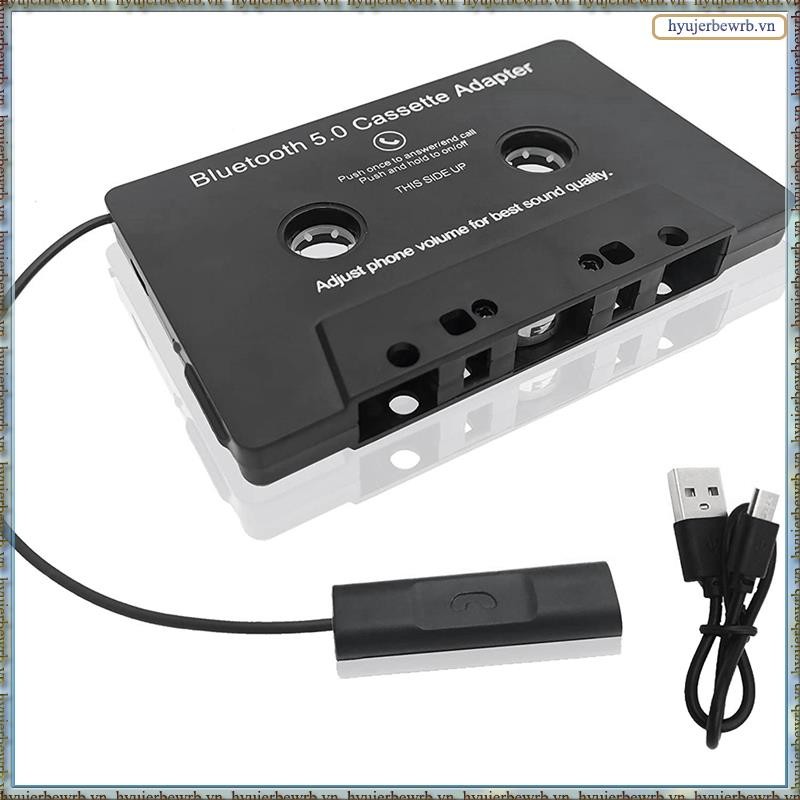 [R M O P] Bộ chuyển đổi Cassette Bluetooth 5.0 đa năng Băng keo ô tô cho bộ chuyển đổi nhạc âm thanh nổi Aux Cassette